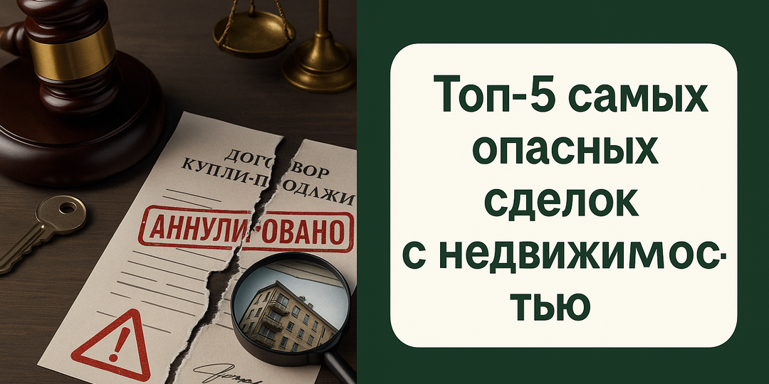 5 сделок с недвижимостью, которые почти гарантированно закончатся судом