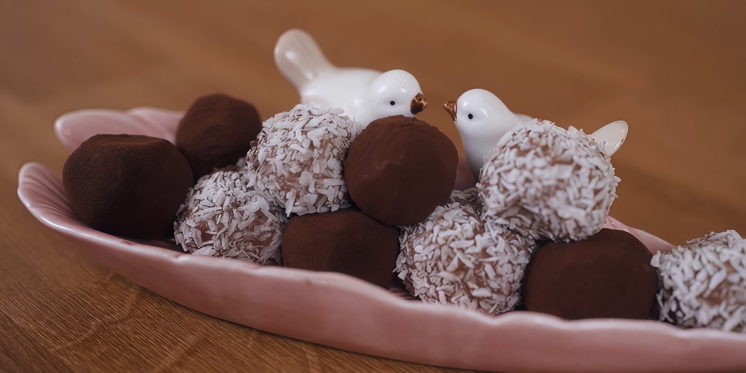 Конфетки из сладкого сыра