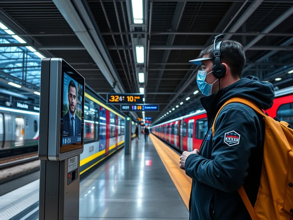 Система распознавания лиц ускорила прохождение контроля на вокзале