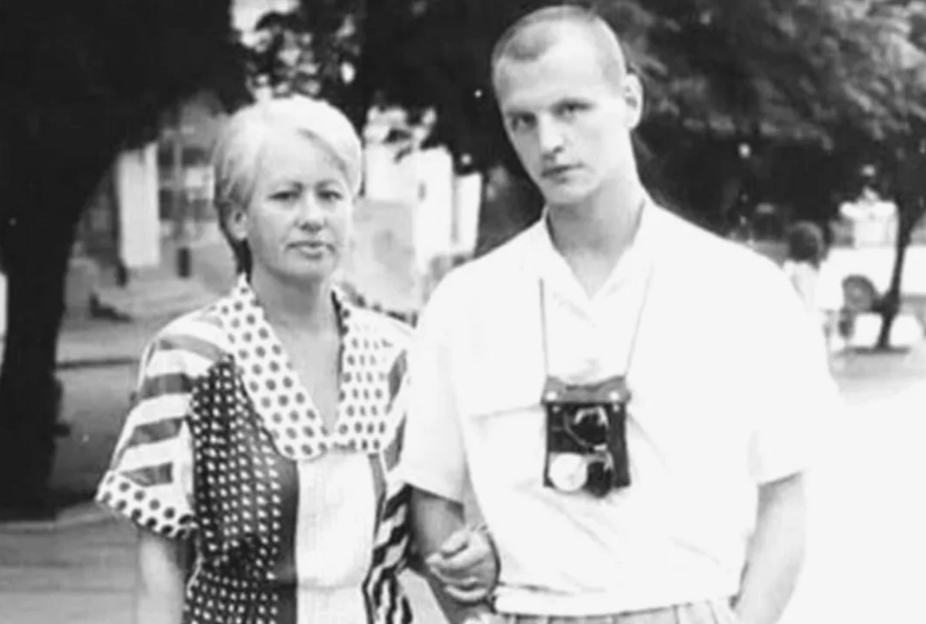 Сергей с мамой