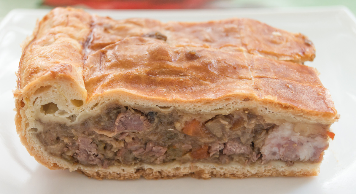 Гиннесс пай с сыром. Британская кухня