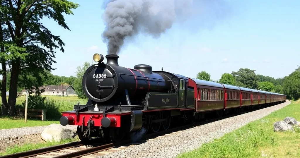 Исторические маршруты возрождаются: путешествие в прошлое на ретро-поезде