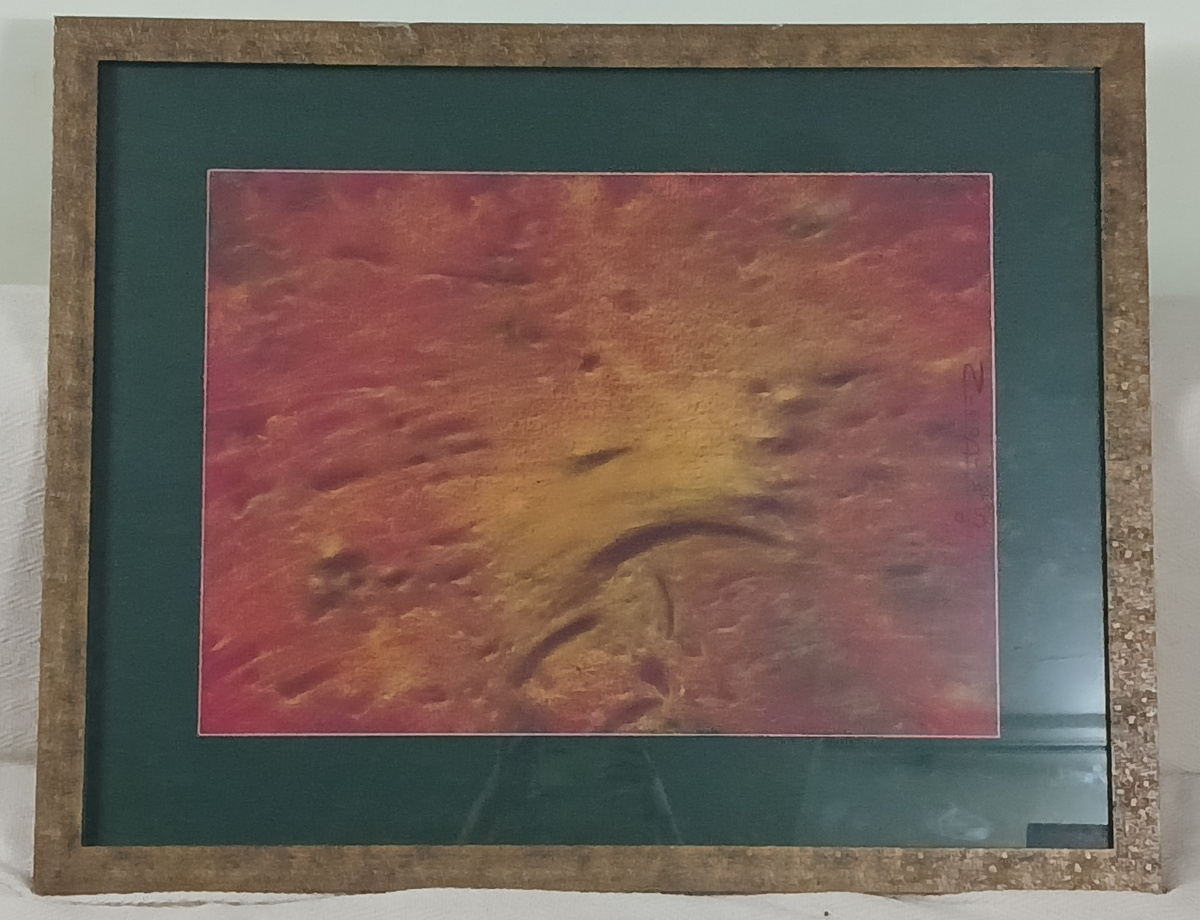 Лейбгам Н. Железо. Бумага, пастель. 50х70
