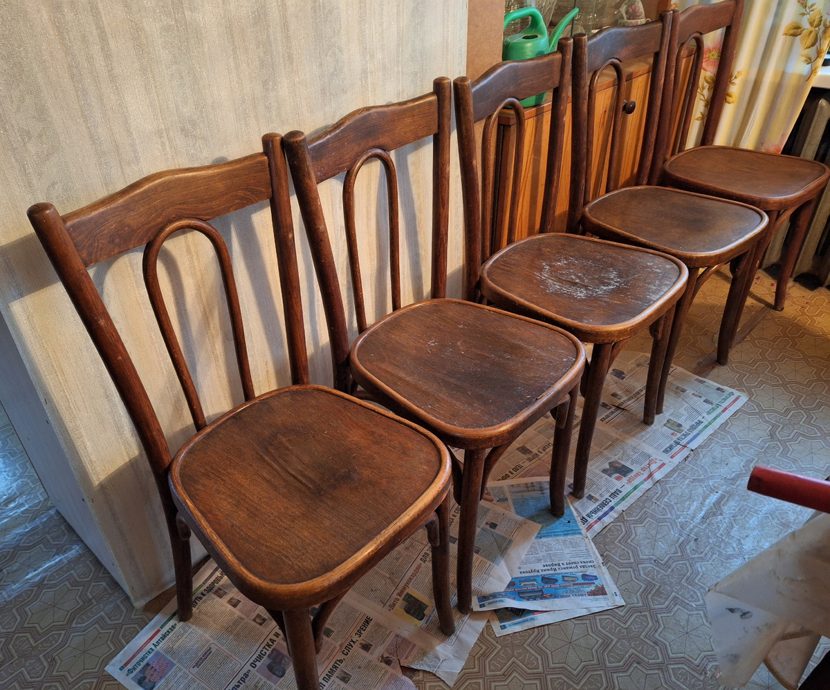 Венские стулья вначале 