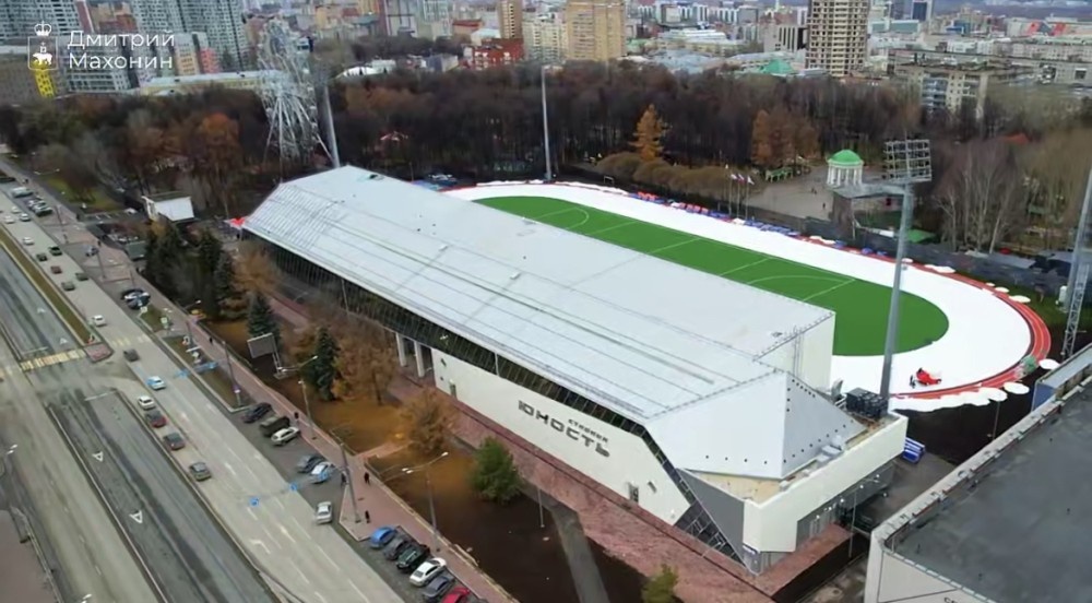    Реконструкцию стадиона "Юность" завершили в Перми