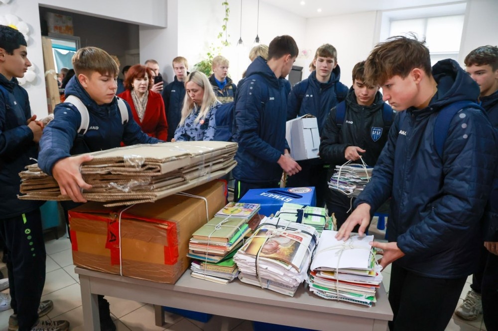    Участники акции «Неделя без бумаги» собрали 70 тонн макулатуры