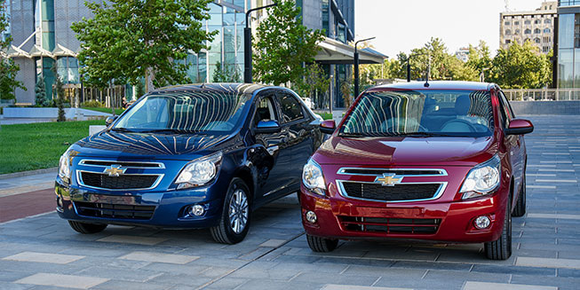 Новый Chevrolet Cobalt разлетается как горячие пирожки. Источник иллюстрации - chevrolet.uz