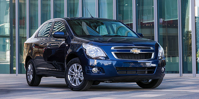 Новый Chevrolet Cobalt. Источник иллюстрации - chevrolet.uz