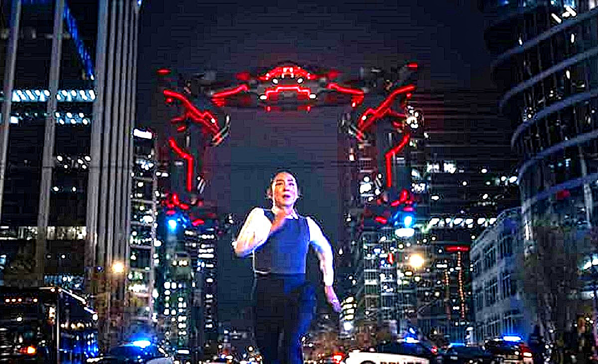 На самом деле весьма символичная картинка: суматошное бегство человека от большой буквы Пи...