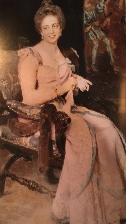 Илья Репин. "Мадам Е.Н.Корево". 1900 г.