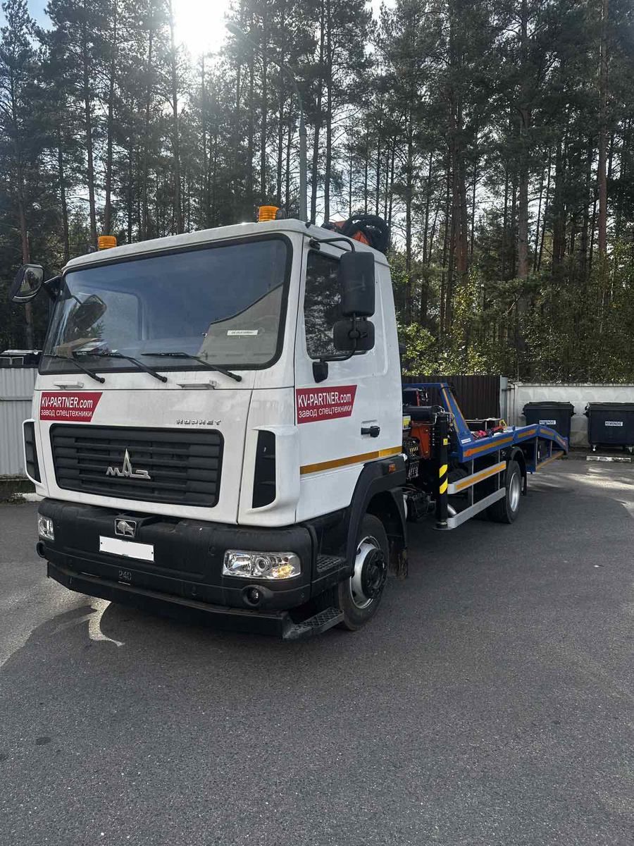 Эвакуатор МАЗ с КМУ ИМ175Т