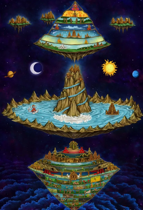 Буддийская космология, гора Меру.