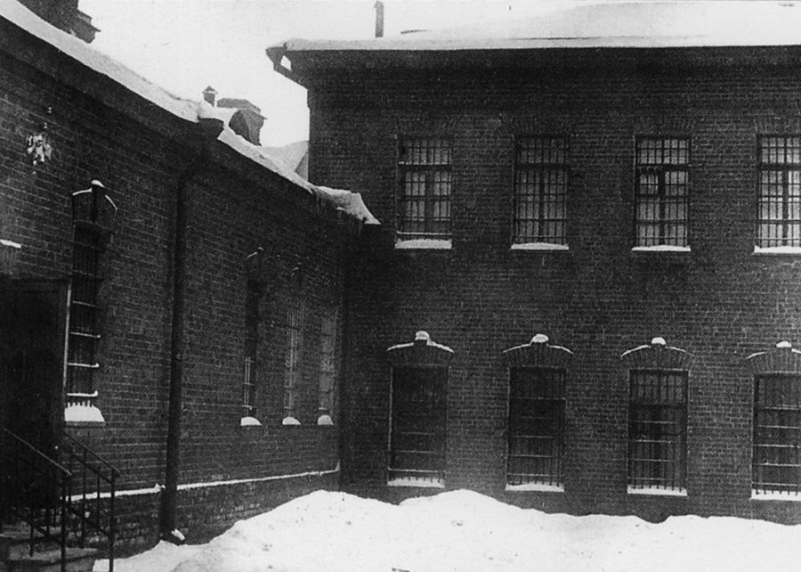 1910 год. Новинская тюрьма. Архивное фото из блога Алексея Дедушкина: a-dedushkin.livejournal.com