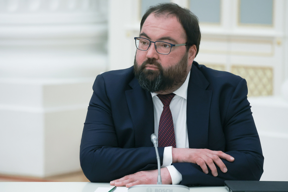    Министр цифрового развития РФ Максут Шадаев  Вячеслав Прокофьев/пресс-служба президента РФ/ТАСС
