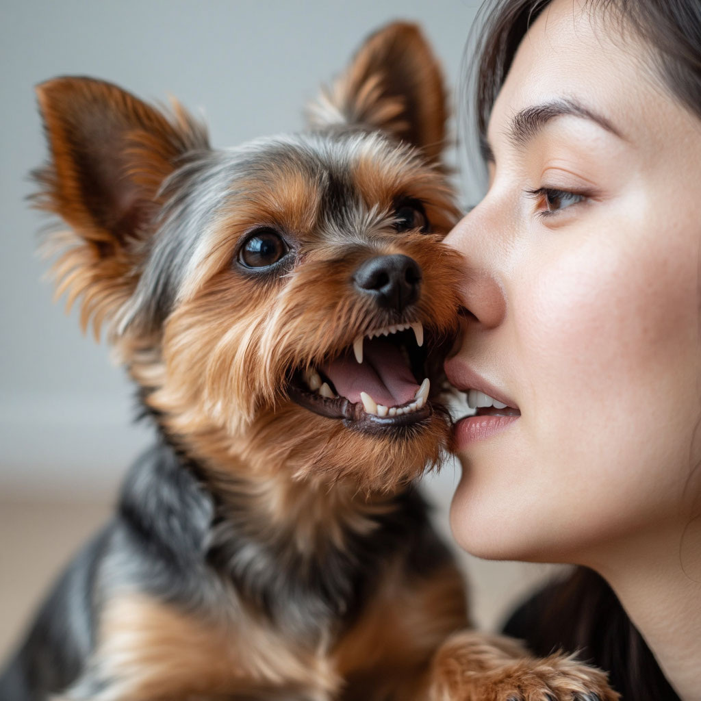 Йорки не говорят словами «я тебя люблю» — они делают «кусь».