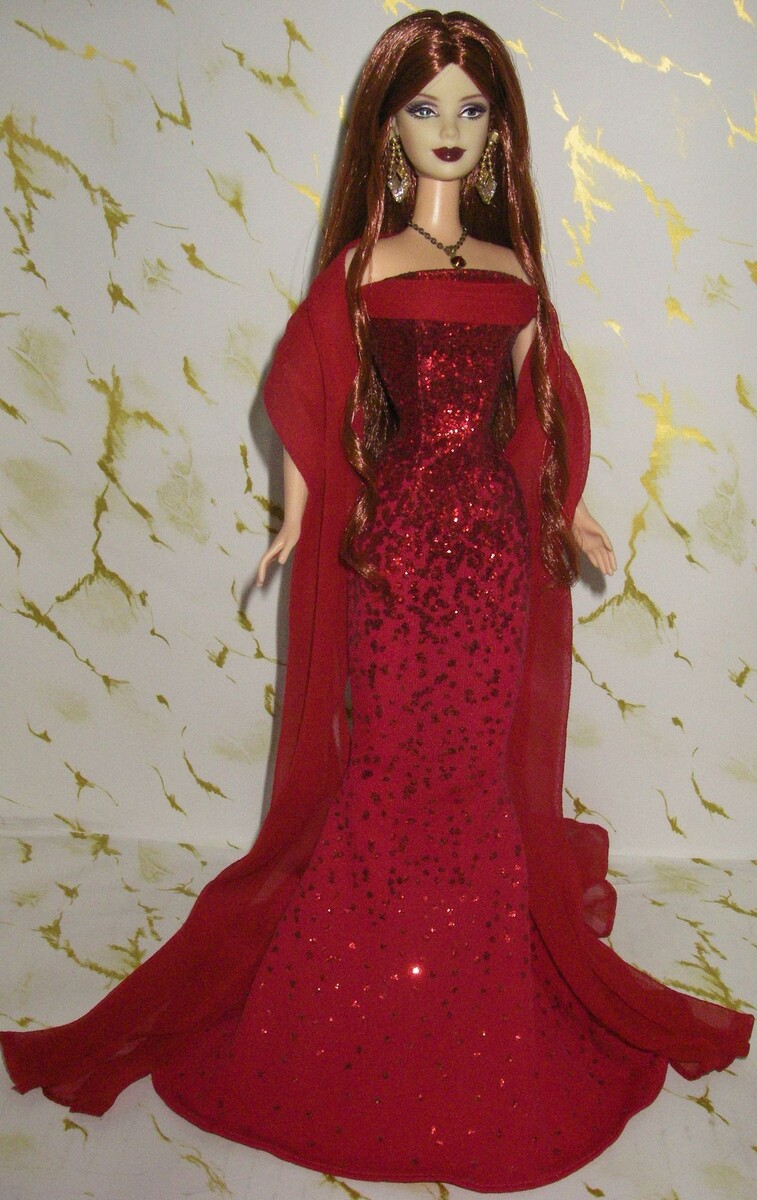 Barbie Birthstone collection July Ruby, фото из Pinterest