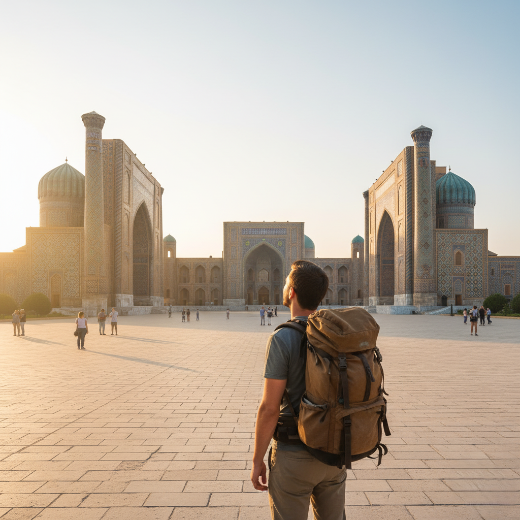 Узбекистан был ключевым звеном на древнем Великом шелковом пути, что способствовало расцвету торговли, науки и искусства на его территории. Страна славится своими народными умельцами: ковроткачеством, резьбой по дереву, ювелирным делом и знаменитой риштанской керамикой