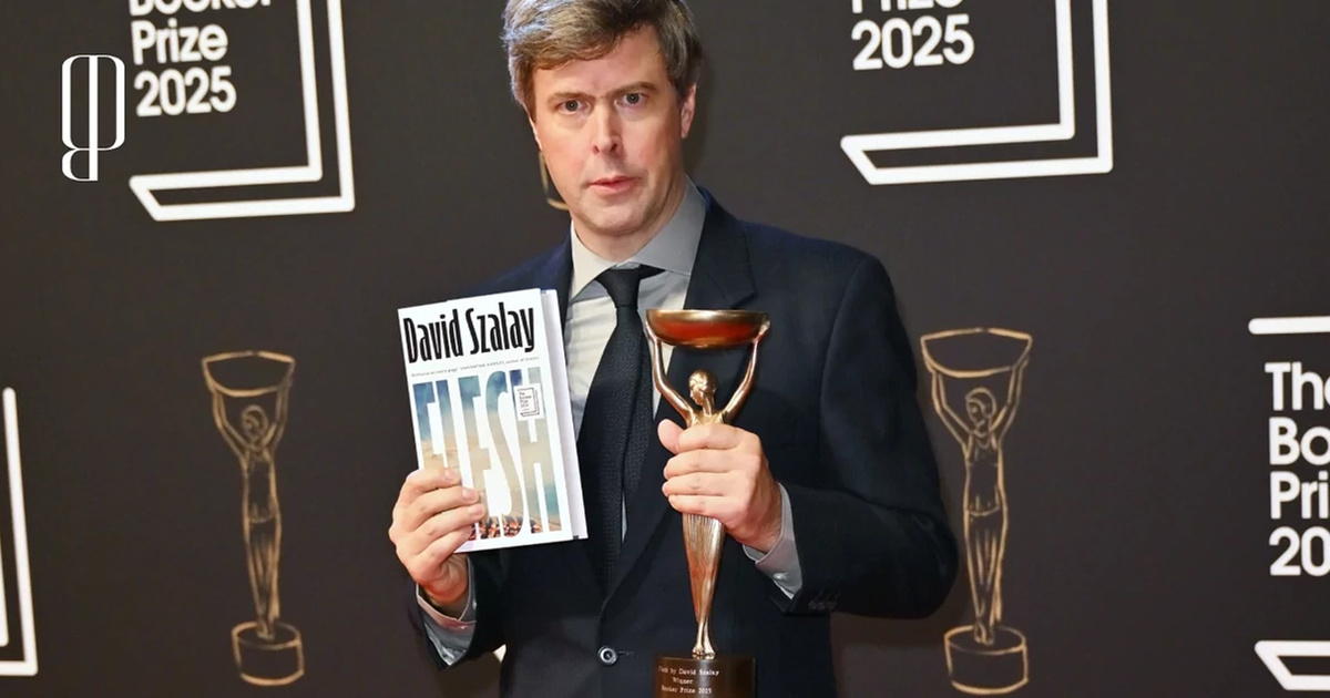    Дэвид Салаи получил Букеровскую премию — 2025 (фото 1)