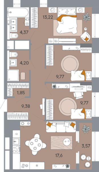 ЖК Красина 78 Тула