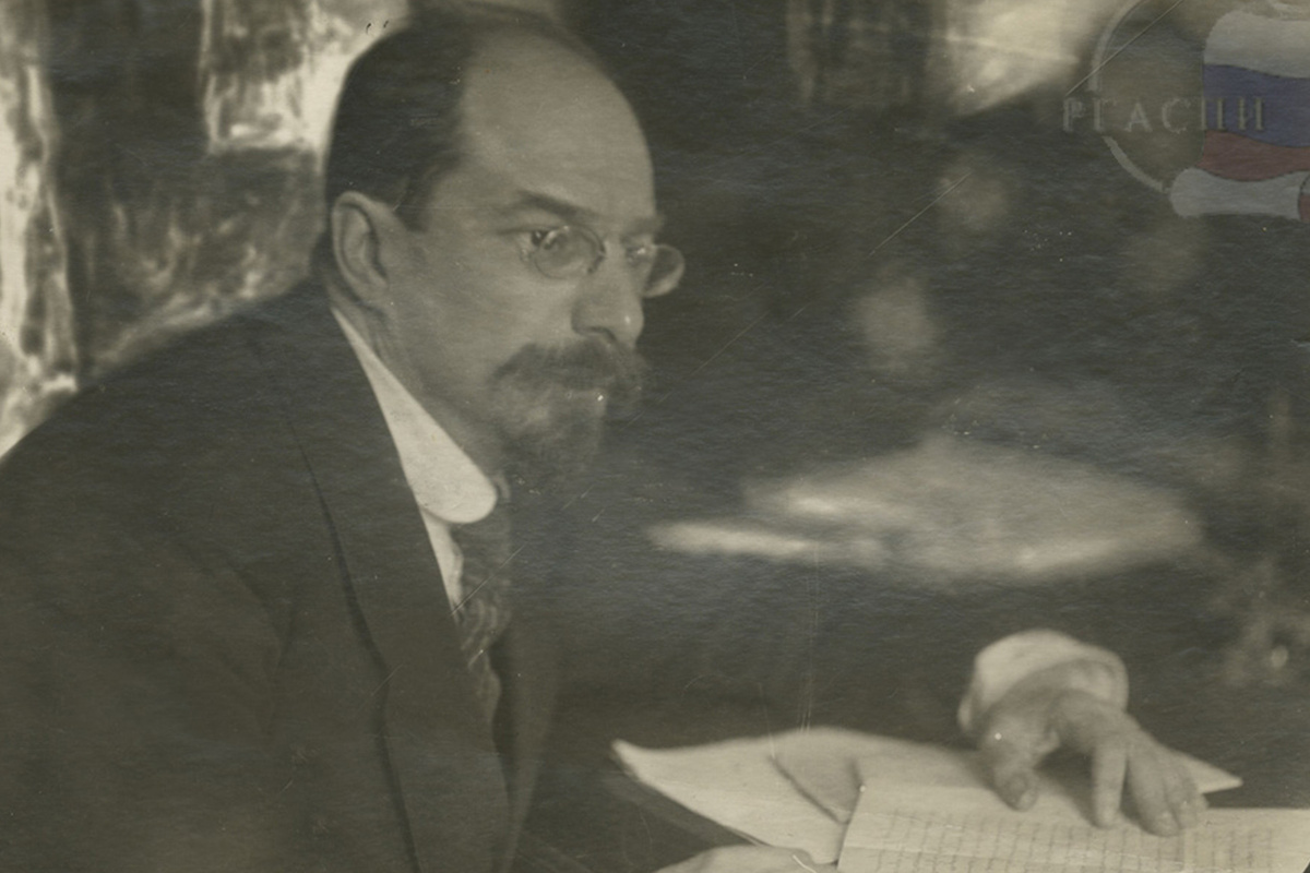    Анатолий Васильевич Луначарский, 1919 год. Фото: Российский государственный архив социально-политической истории (РГАСПИ)