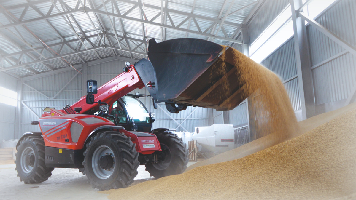 Телескопический погрузчик TH 738S