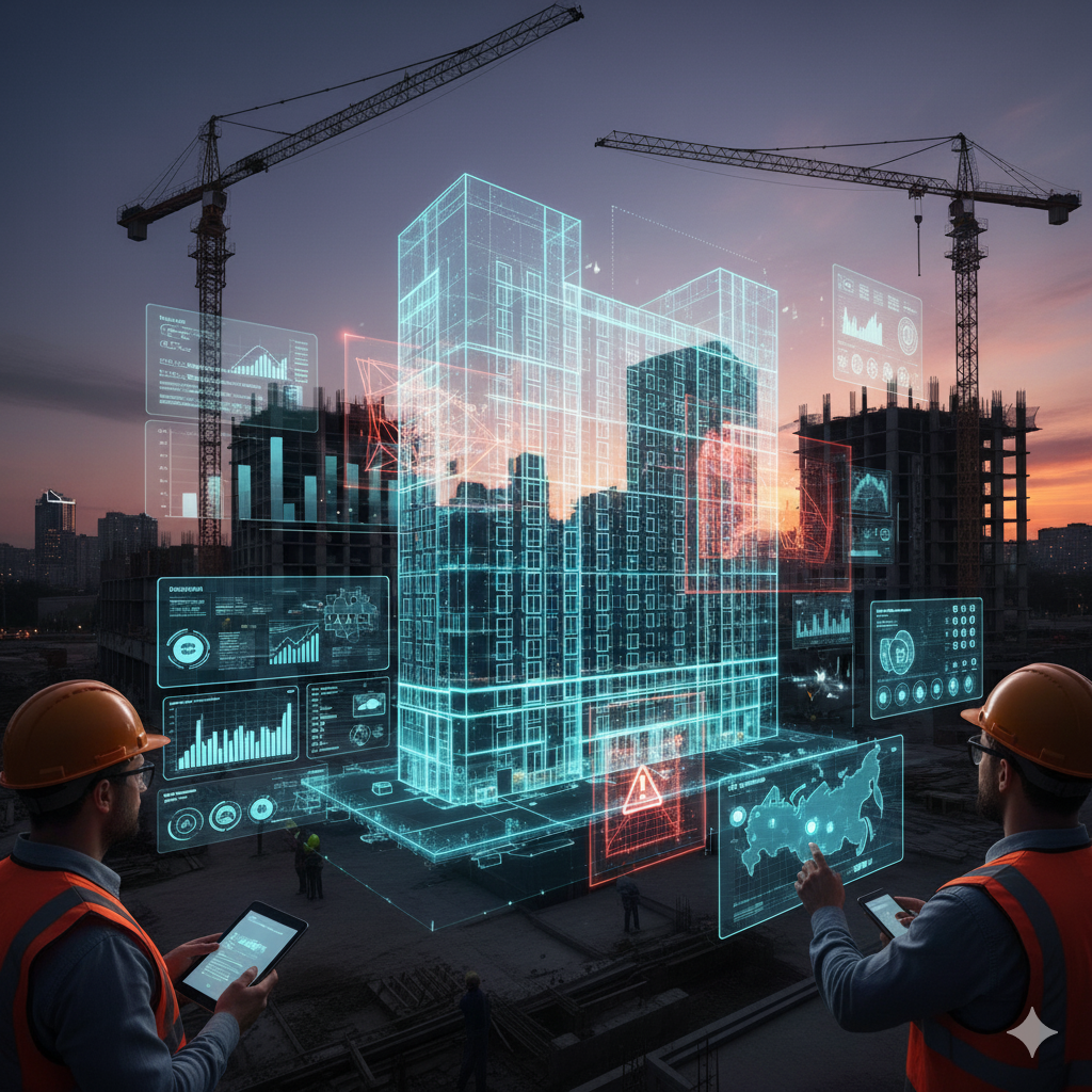 Управление рисками в строительстве через цифровые инструменты