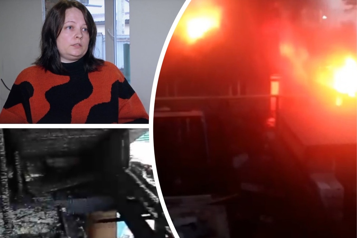    Дом пришлось буквально отстраивать заново