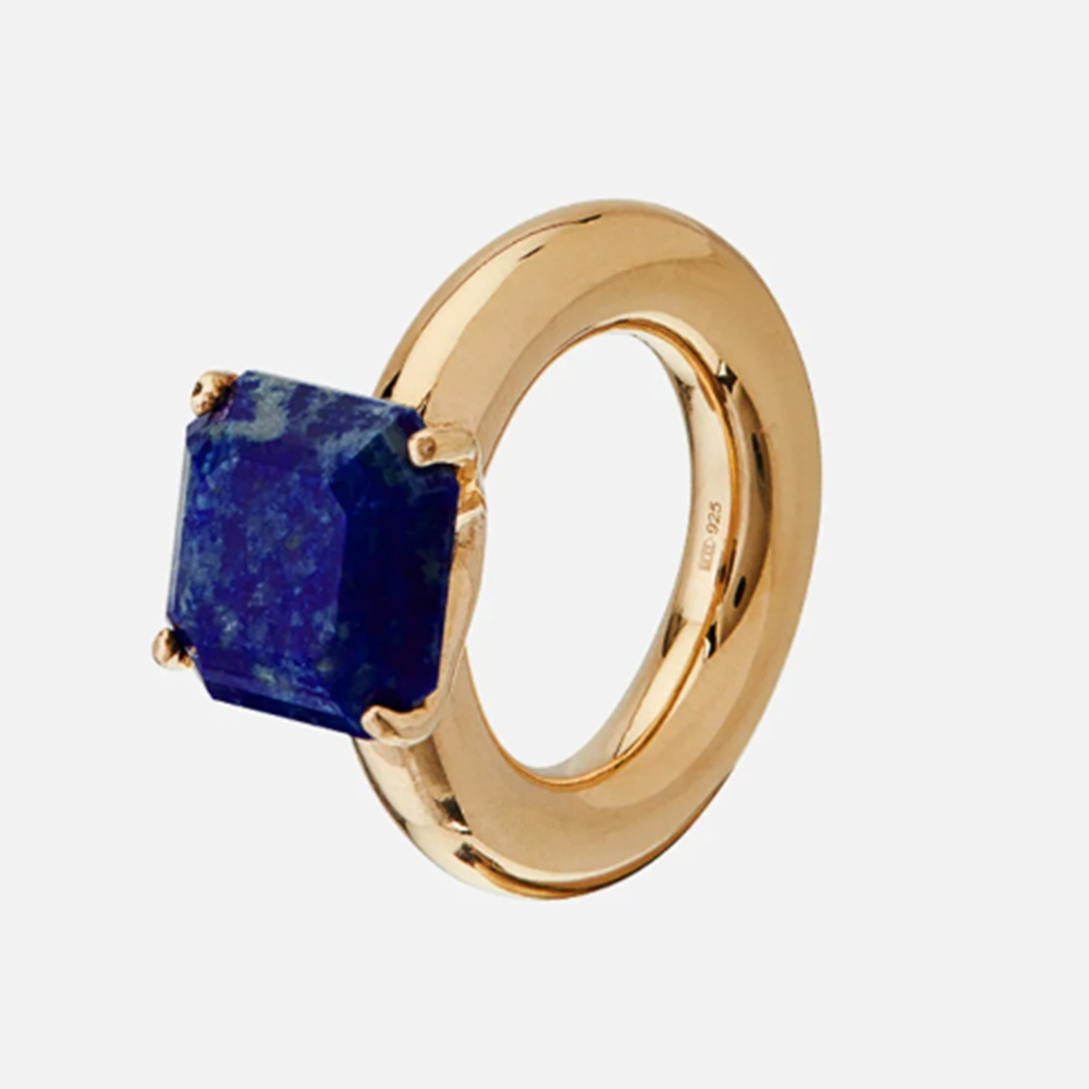 Кольцо Moonka Cartoon ring с лазуритом