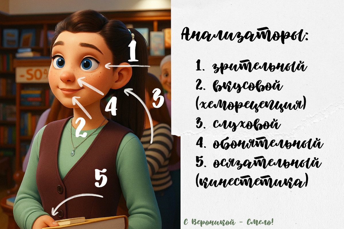 Анализаторы человека