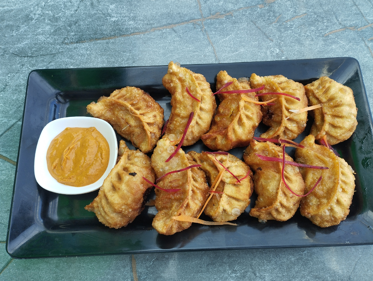 Отлино! Жареные с курицей