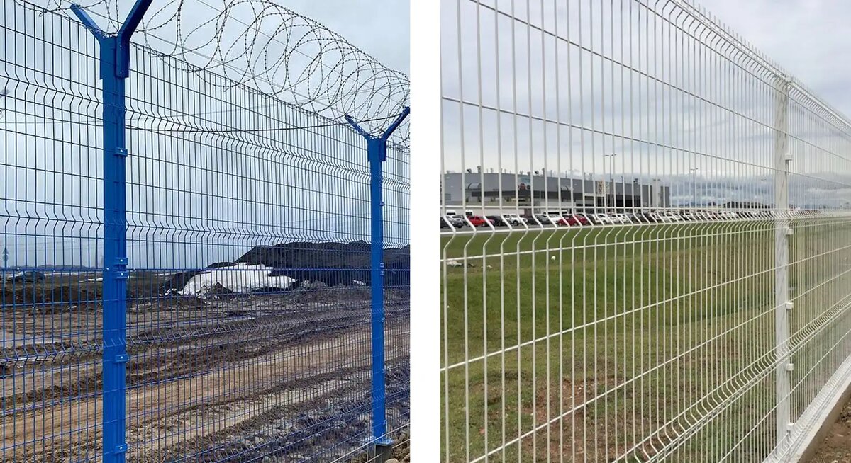 Типы заборов 3 D