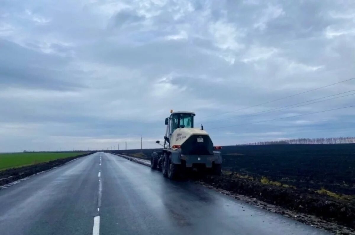    Подходит к концу капитальный ремонт дороги Пехлец – Кораблино – Скопин