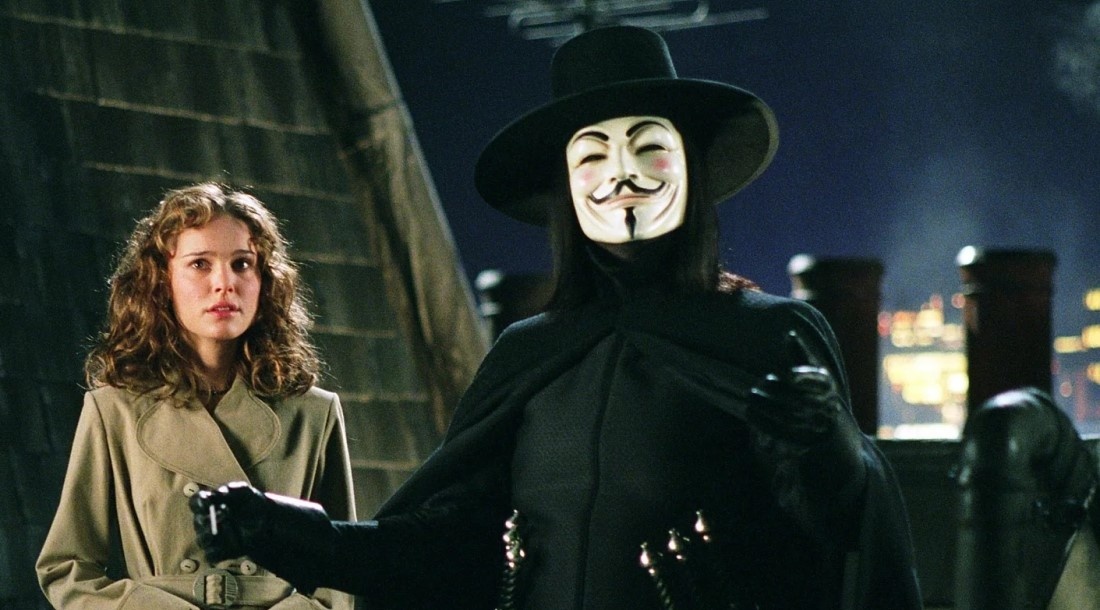     Кадр из фильма «"V" значит Вендетта» (2006)