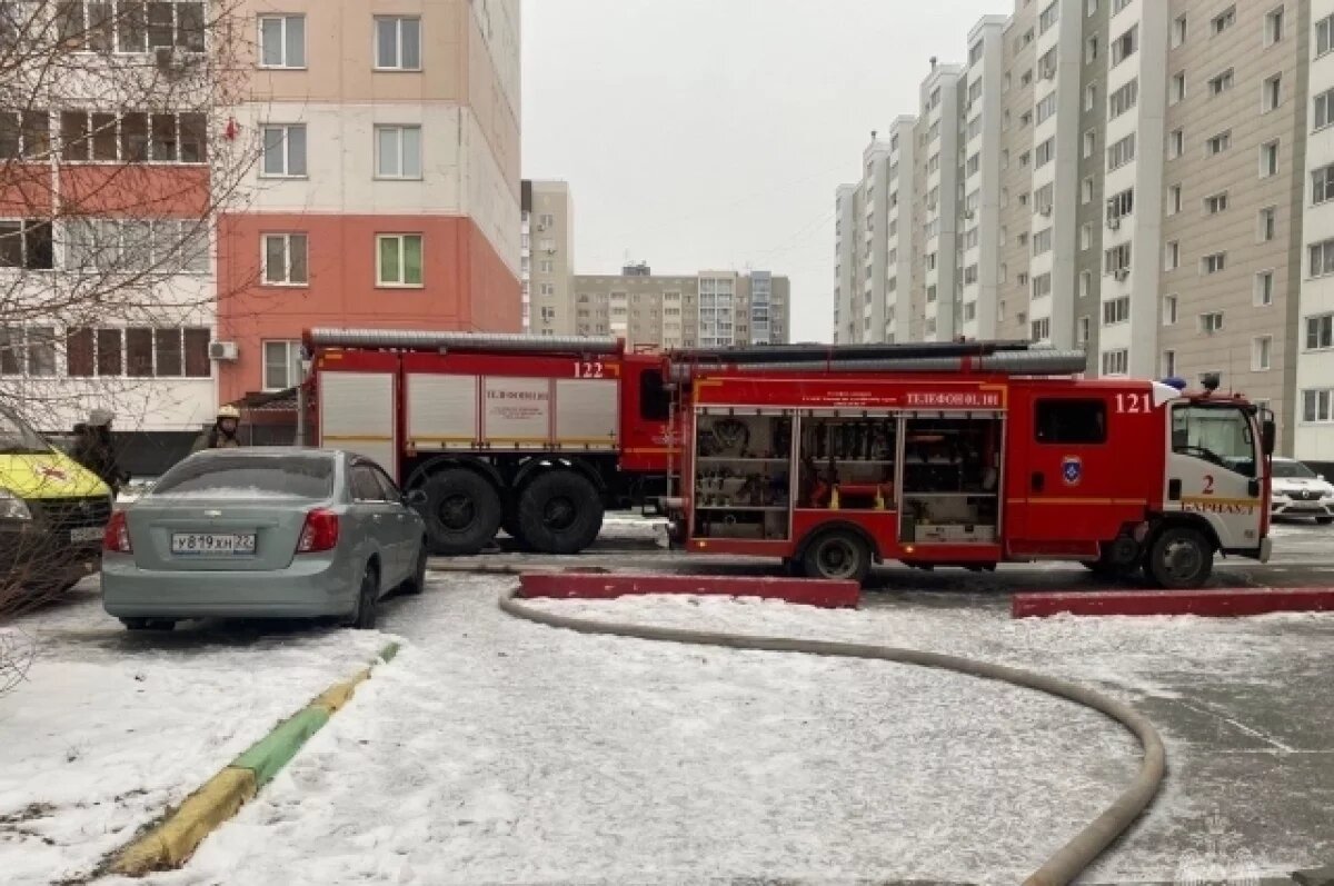    В Барнауле пожар произошел в зале с бассейном детского сада