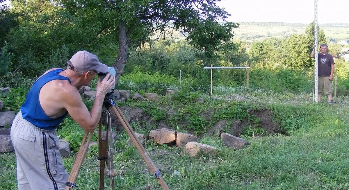 Геодезическая разметка участка