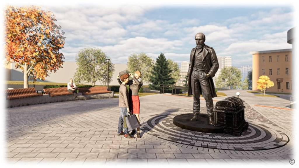 Памятник Федору Михайловичу (интернет)