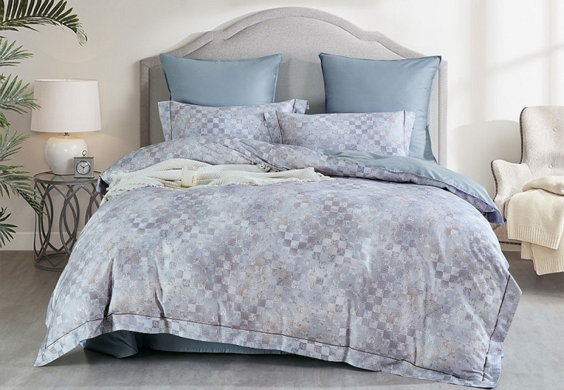 постельное бельё Asabella из печатного сатина, новая коллекция. Posteleon.ru