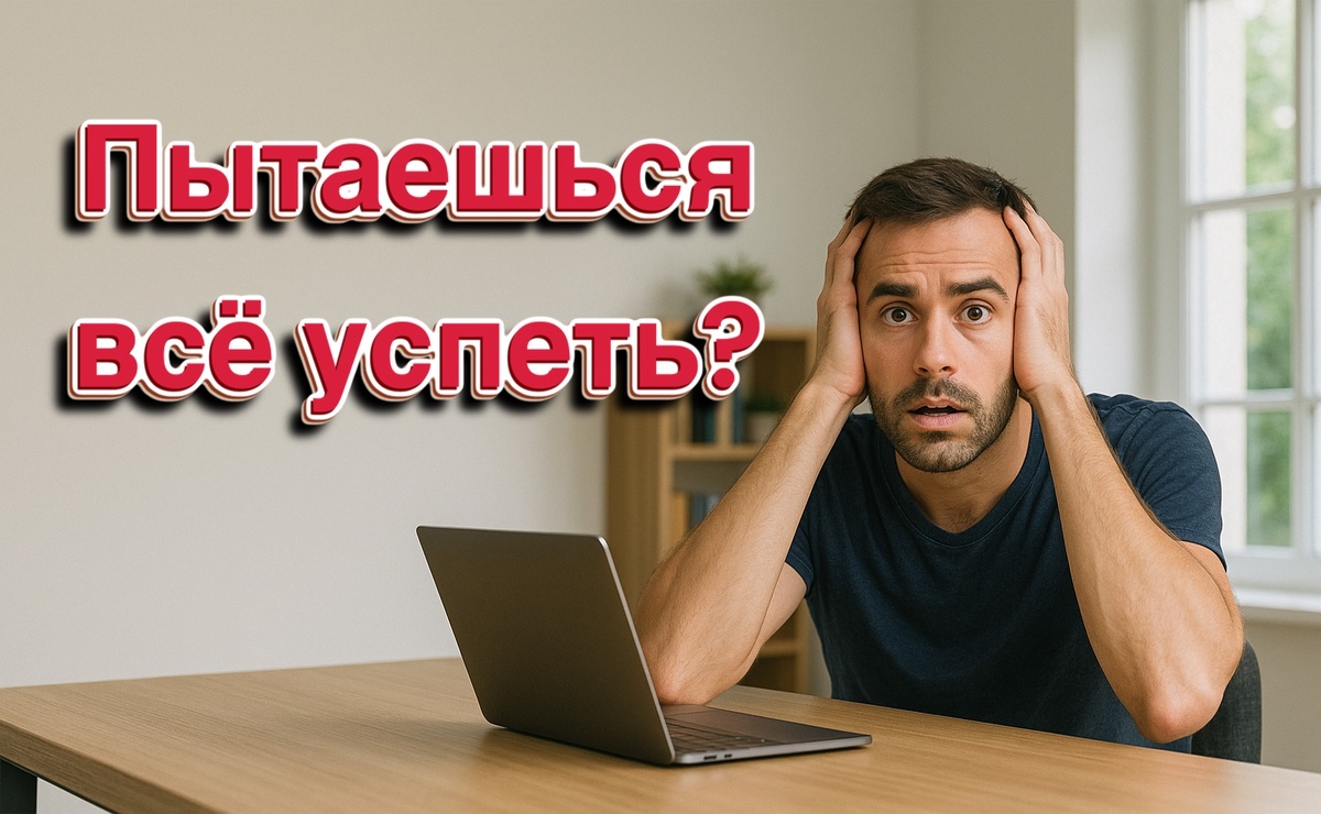 Знакомое ощущение? Дел много, а результат ноль