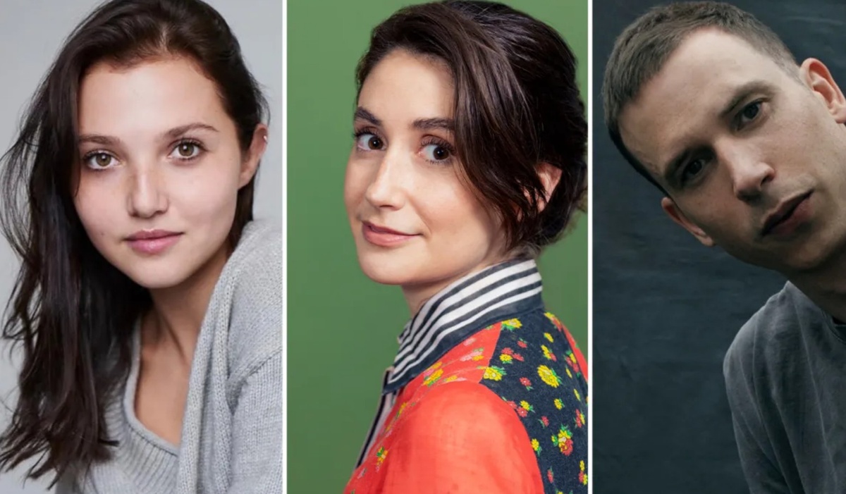 Миа Маккенна-Брюс, Чарли Клайв, Херберт НордрамИсточник: Ruth Crafer/The Other Richard Studio/Courtesy (Deadline)