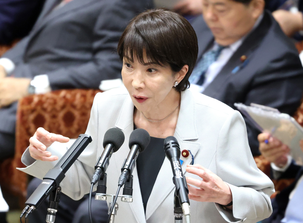 Премьер Такаити заявила, что не откажется от своих слов. Фото: Yoshio Tsunoda / Global Look Press