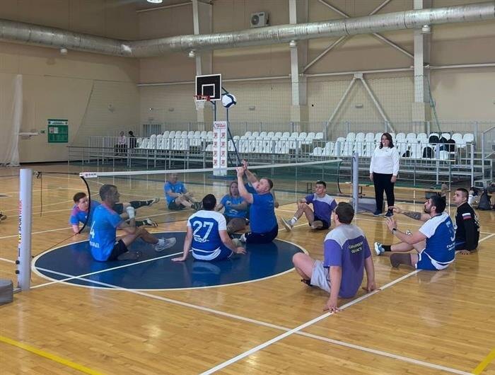    ФОТО: Команда Самарской области по волейболу сидя