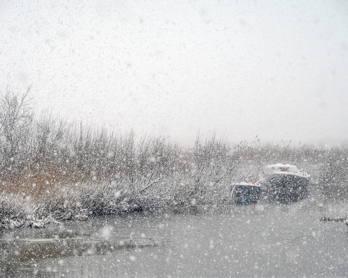 На каналах. Куршский залив. Калининградская область. Фото: М. Рябинин