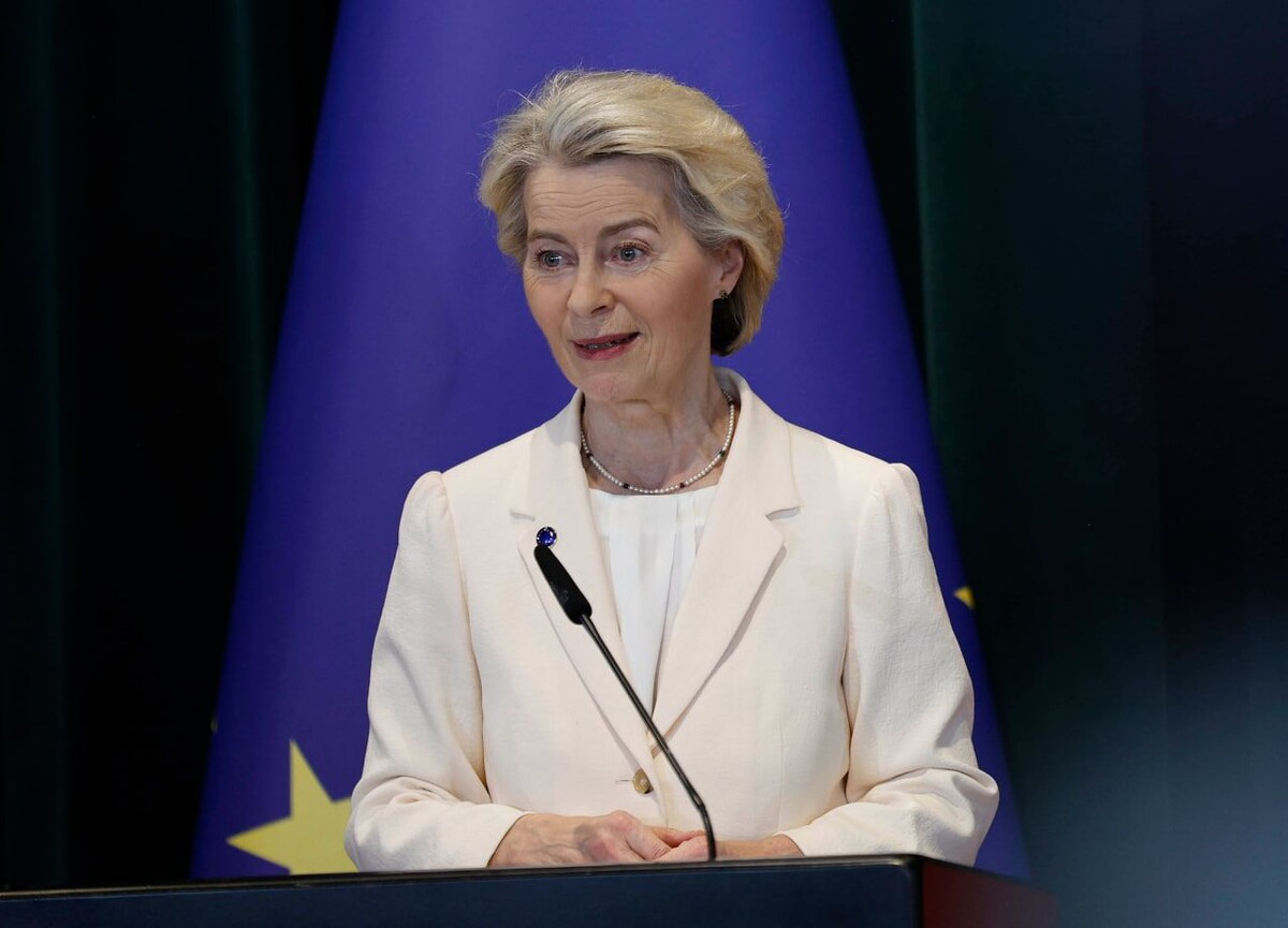    Урсула фон дер Ляйен / Источник: © IMAGO/ADNAN BECI/Global Look Press