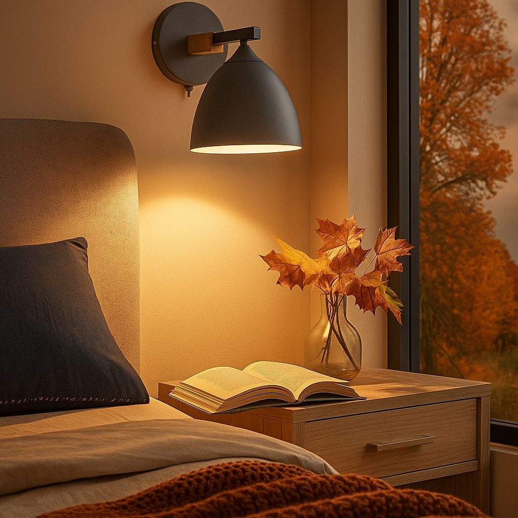 Скандинавский стиль освещения как будто создан для таких вечеров.