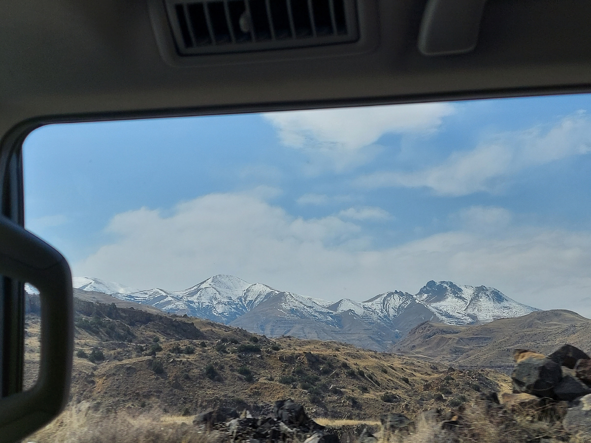 Чудесные виды по дороге к Татеву