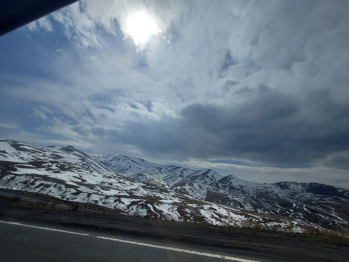 Чудесные виды по дороге к Татеву