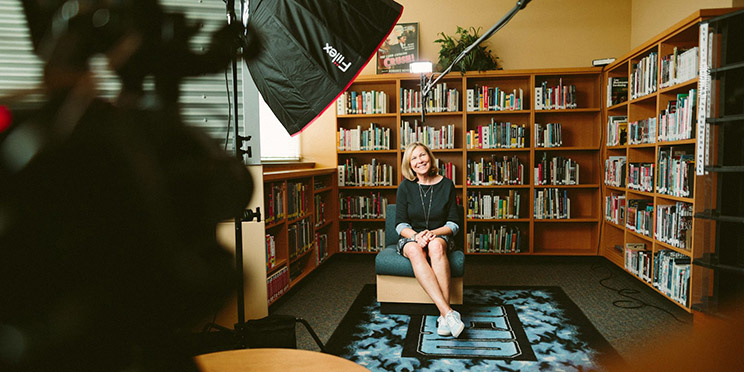 Классический вариант света для интервью / Фото: unsplash.com