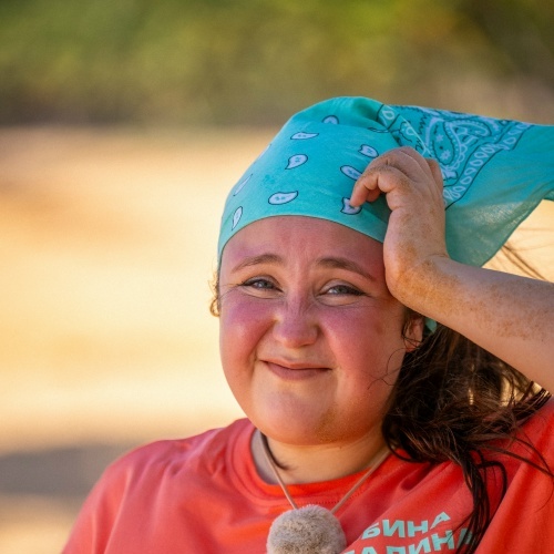 Альбина Кабалина в шоу "Звезды в джунглях". Фото: ВК