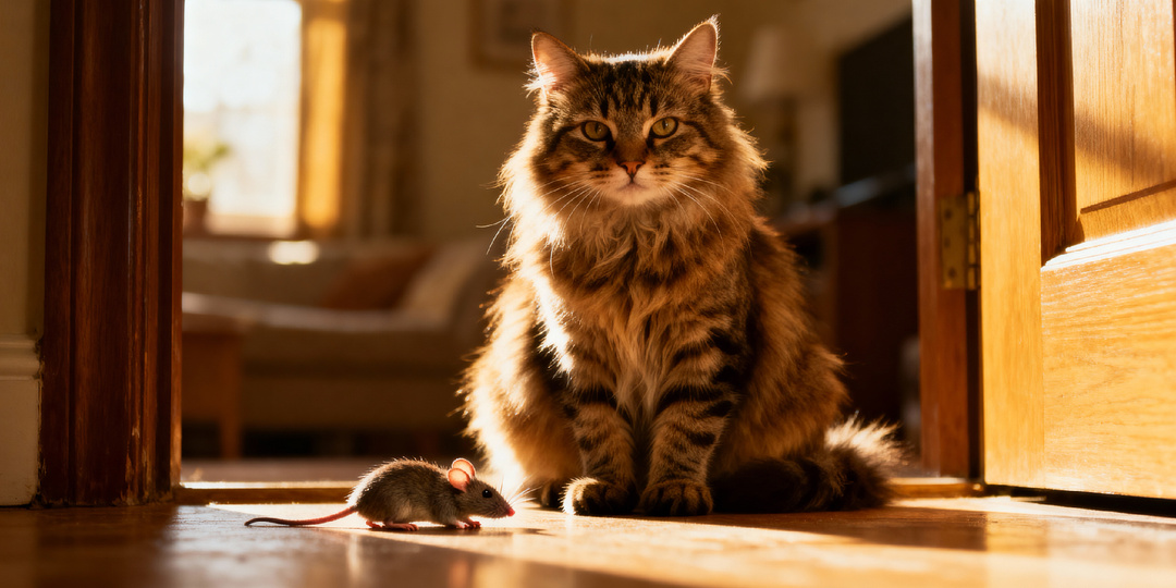 Кошачьи «подарки» с подвохом: что на самом деле означает дохлая мышь у вас под дверью?