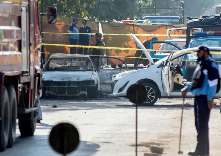 Последствия теракта в Исламабаде. Фото Waseem Khan/Reuters